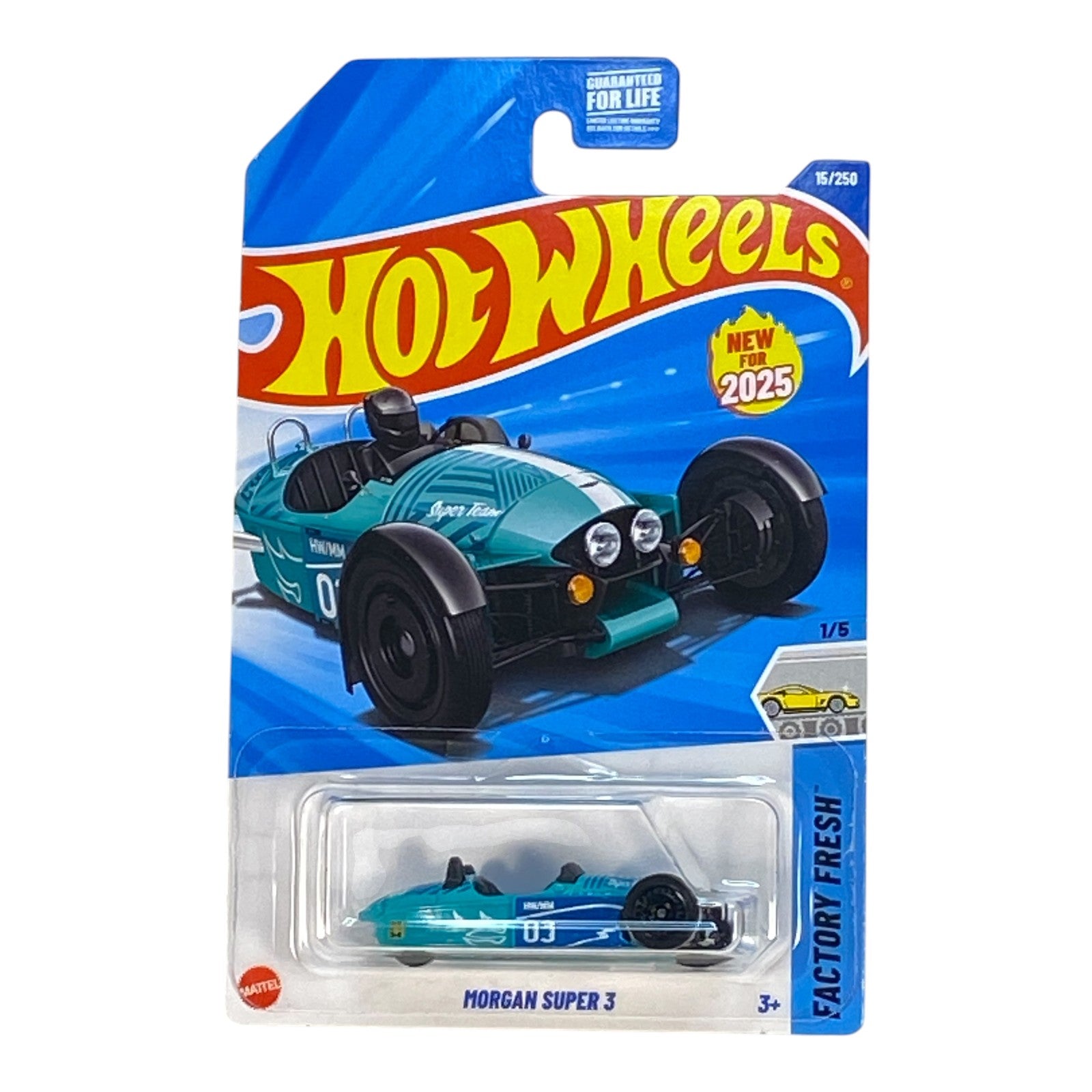 Hot Wheels Morgan Super 3 - Factory Fresh Series 1/5