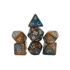 Mysterious Ink - 7 Piece DnD Dice Set | Acrylic RPG Gaming Dice - Collectors World Toys