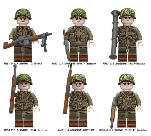 US 101st Division series Minifigs Main image