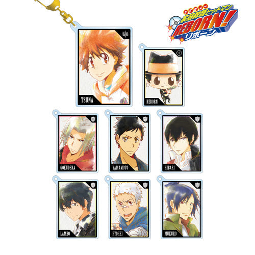 Katekyo Hitman Reborn! Trading Ani-Art aqua label Two Sides Acryl Key Chain Ver. A Blind Box (1 Blind Box) Main image