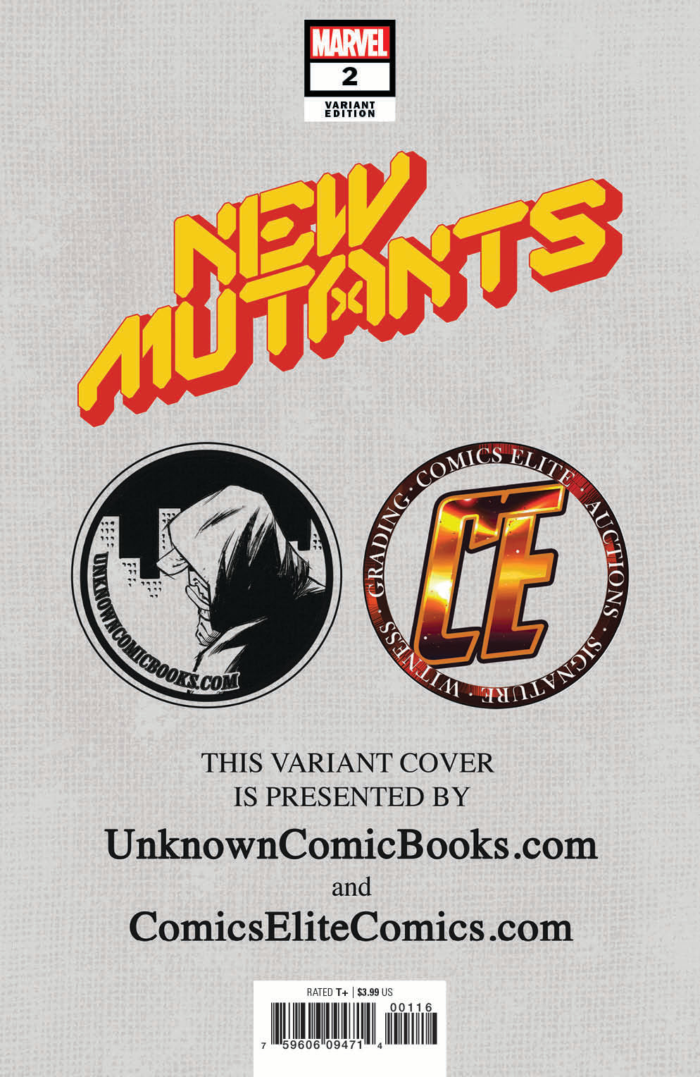 NEW MUTANTS #2 MICO SUAYAN EXCLUSIVE VAR DX (11/27/2019) - Collectors World Toys