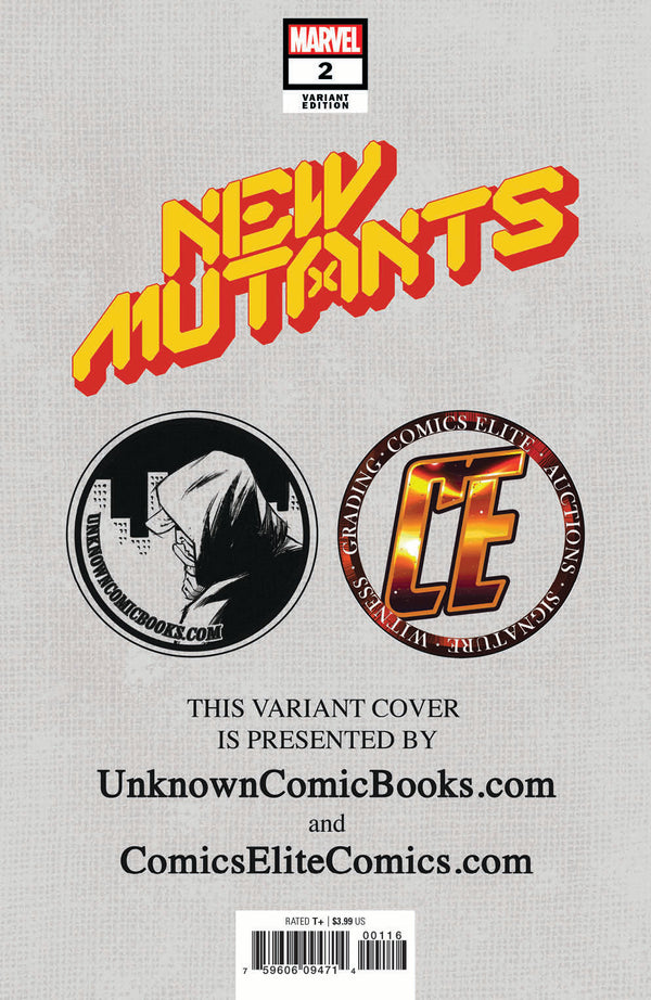 NEW MUTANTS #2 MICO SUAYAN EXCLUSIVE VAR DX (11/27/2019) - Collectors World Toys