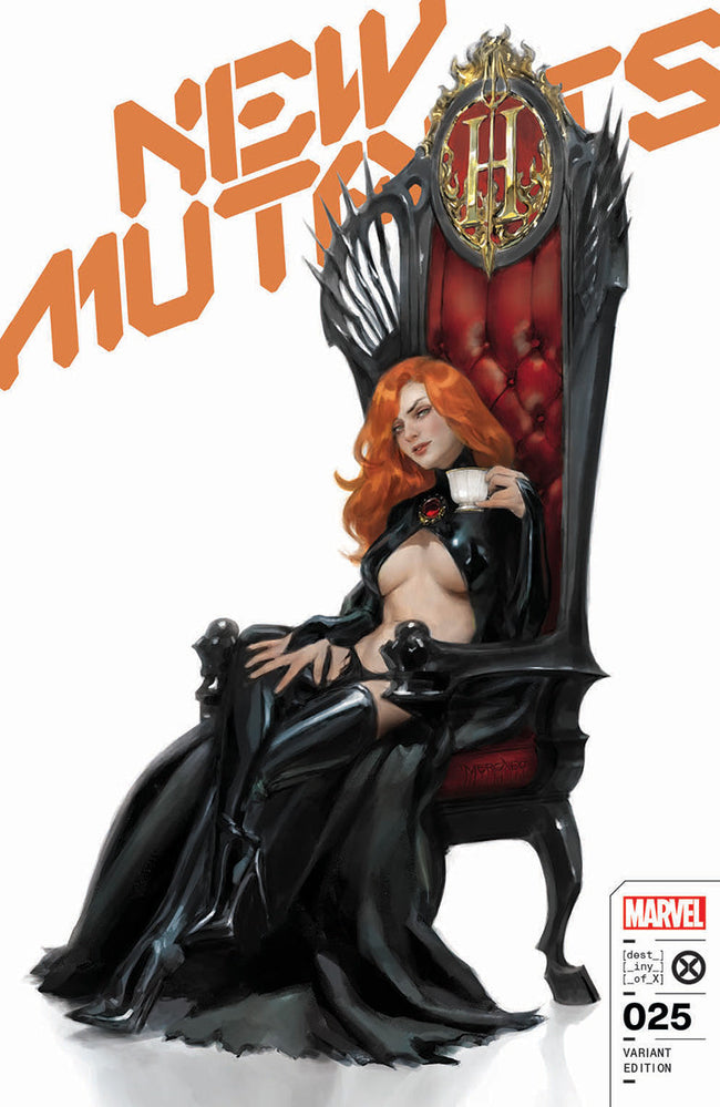 New Mutants 25 Unknown Comics Miguel Mercado Exclusive Vogue Var (05/18/2022) Hover Image