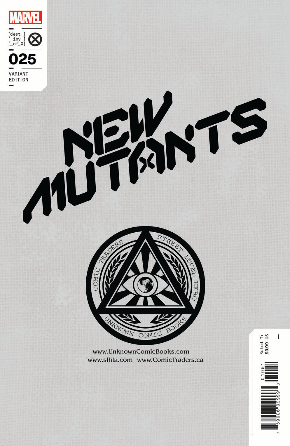 New Mutants 25 Unknown Comics Derrick Chew Exclusive Virgin Var (04/27/2022) (05/11/2022) (05/18/2022) - Collectors World Toys