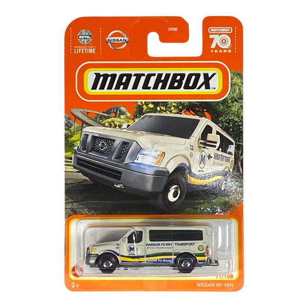 Matchbox Nissan NV Van - 70 Years Series 71/100