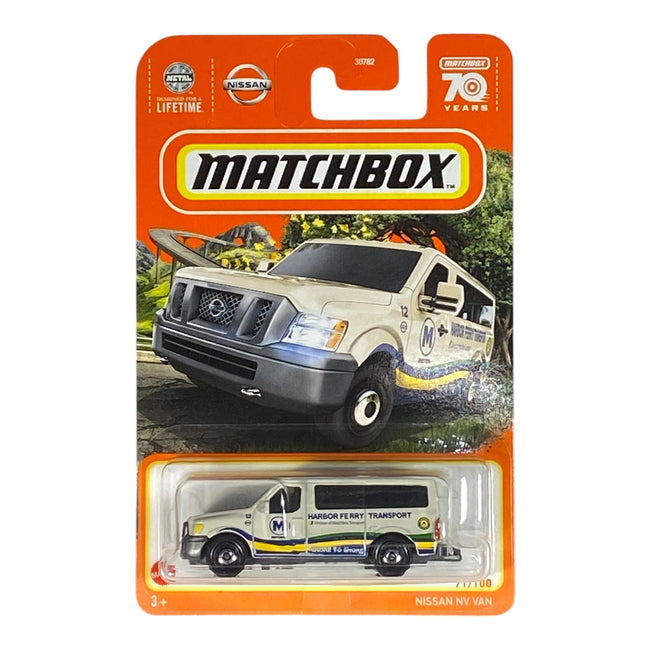 Matchbox Nissan NV Van - 70 Years Series 71/100 - Hover Image