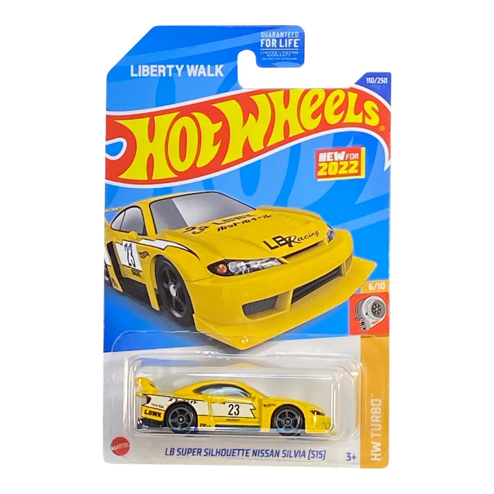 Hot Wheels LB Super Silhouette Nissan Silvia (515) - Turbo Series 6/10