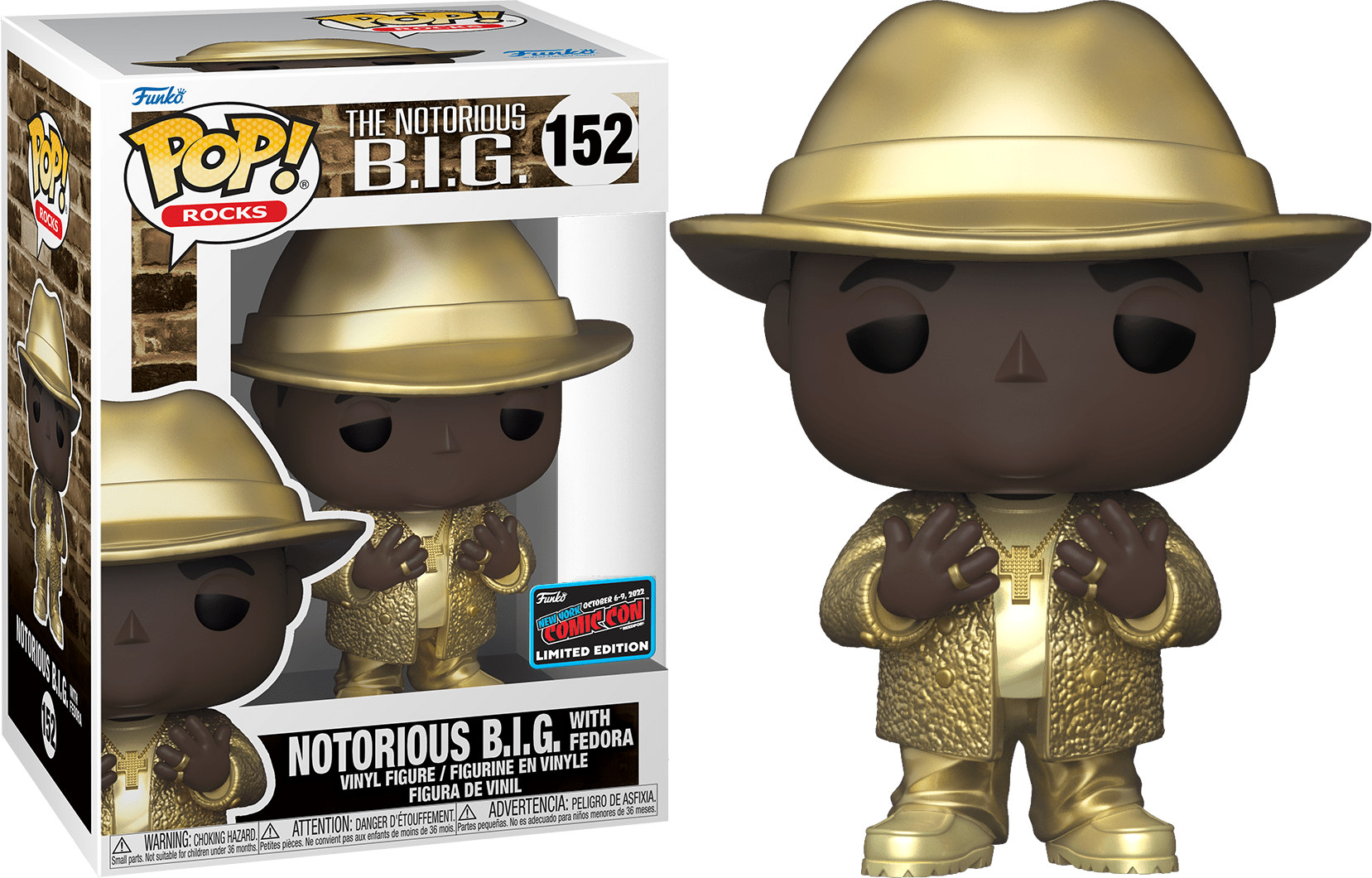 Notorious B.I.G. with Fedora Main image