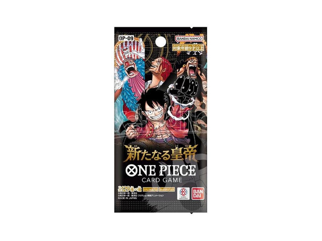 One Piece TCG - OP-09 - The New Emperor Booster Pack - Japanese (1 Booster Pack) - Collectors World Toys Hover Image