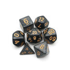 Onix's Core - 7 Piece DnD Dice Set | Acrylic RPG Gaming Dice - Collectors World Toys