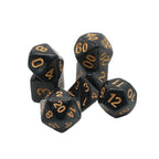 Onix's Core - 7 Piece DnD Dice Set | Acrylic RPG Gaming Dice - Collectors World Toys
