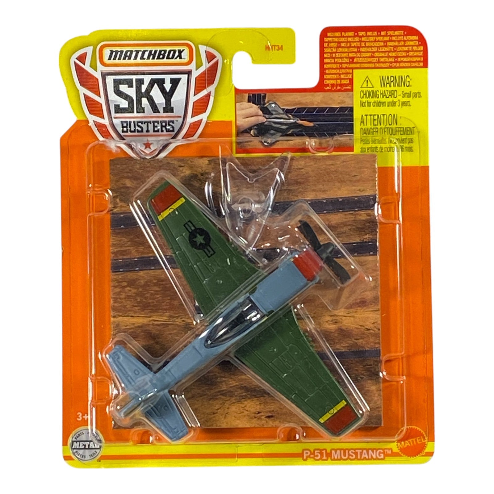 Matchbox P-51 Mustang - Sky Busters Series 30/33 Main image