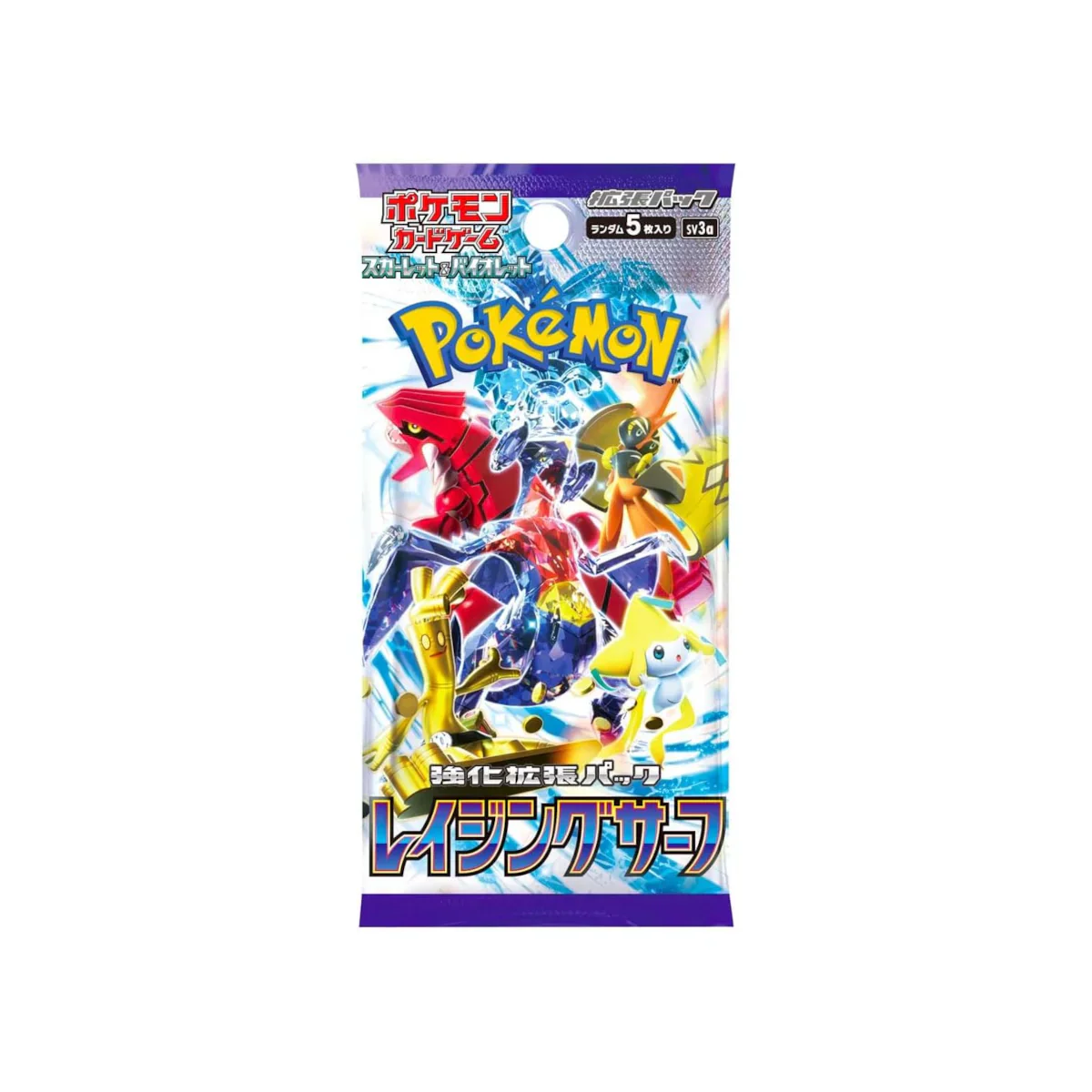 Pokémon TCG Japanese Scarlet & Violet Raging Surf (sv3a) – 1 Booster Pack Main image