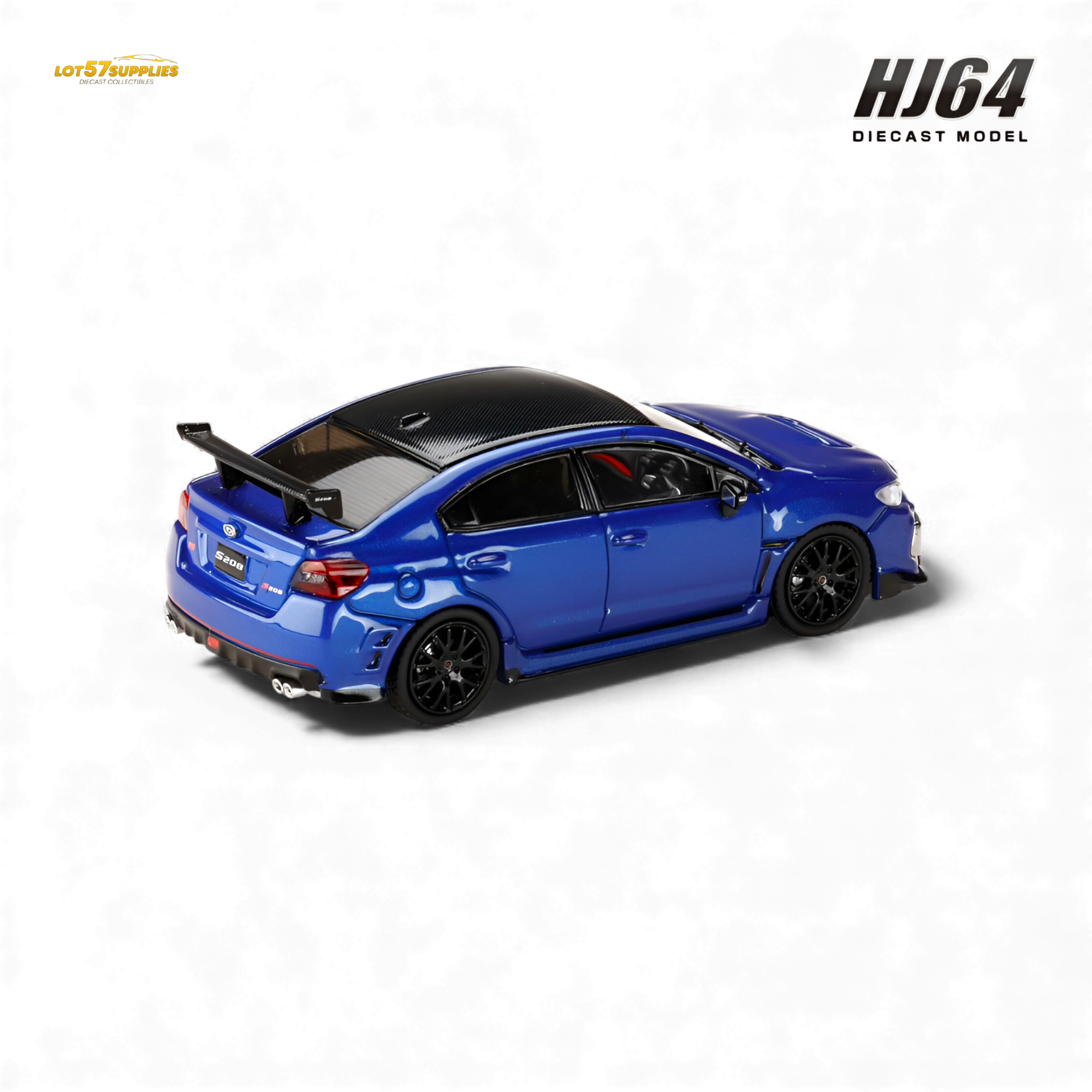 (Pre-Order) Hobby Japan Subaru S208 NBR Challenge Package - WR Blue Pearl 1:64