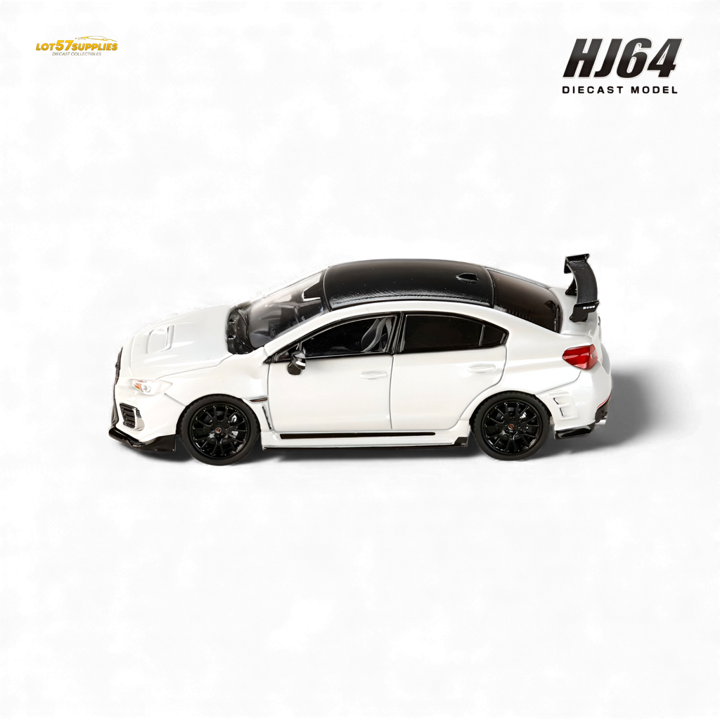 (Pre-Order) Hobby Japan Subaru S208 NBR Challenge Package - Crystal White Pearl 1:64