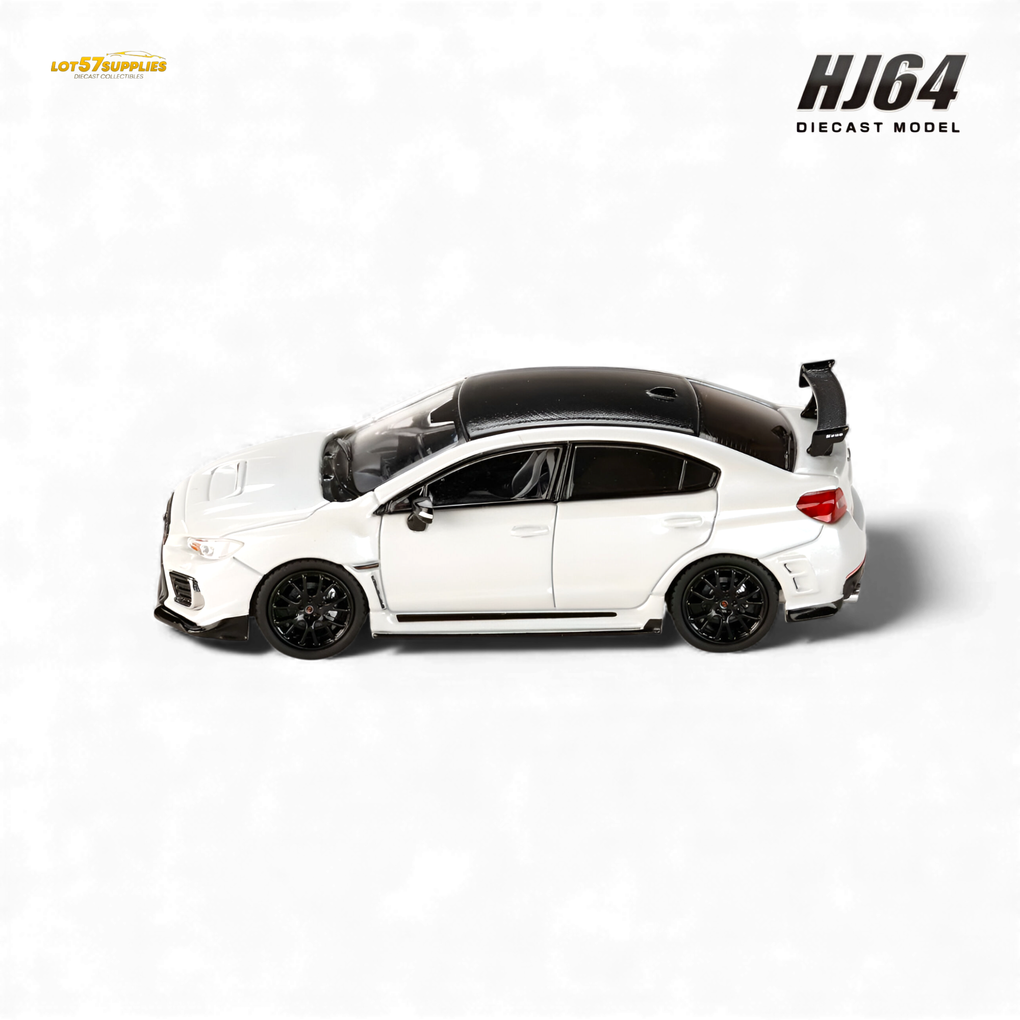 (Pre-Order) Hobby Japan Subaru S208 NBR Challenge Package - Crystal White Pearl 1:64