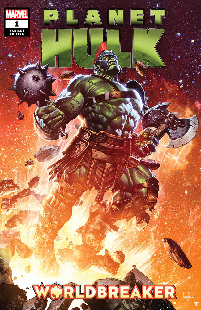 Planet Hulk: Worldbreaker #1 Unknown Comics Mico Suayan Exclusive Var (11/30/2022) Hover Image