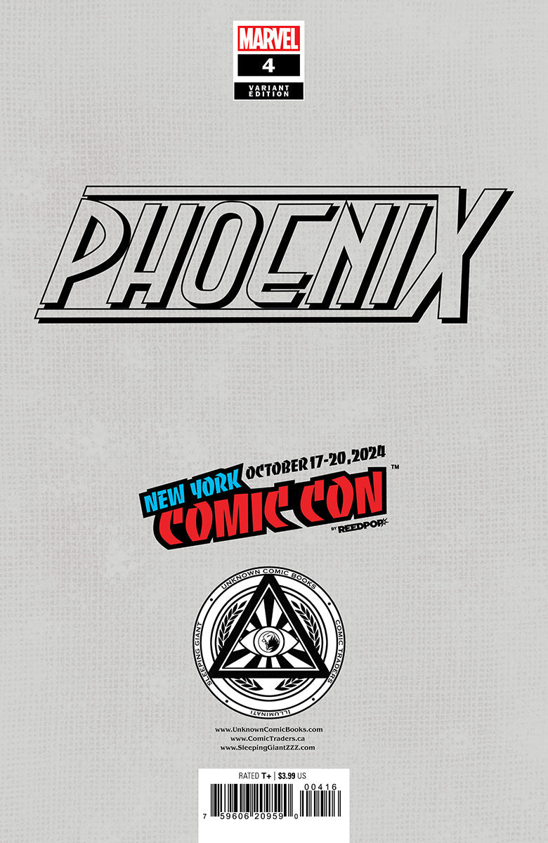 [Foil] Phoenix #4 Unknown Comics Nathan Szerdy Exclusive Virgin Nycc 2024 Var (10/23/2024) - Collectors World Toys