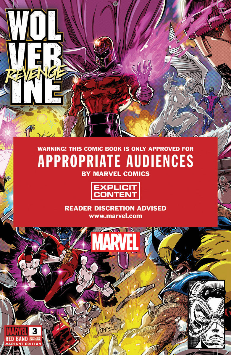 Wolverine Revenge #3 Red Band Unknown Comics Kaare Andrews Connecting Cover Exclusive Var [Polybagged] Explicit Content (10/30/2024) - Collectors World Toys