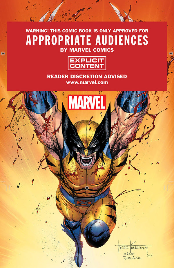 Wolverine Revenge #2 Red Band [Polybagged] Explicit Content Unknown Comics Exclusive Tyler Kirkham Virgin Var (09/25/2024) - Collectors World Toys
