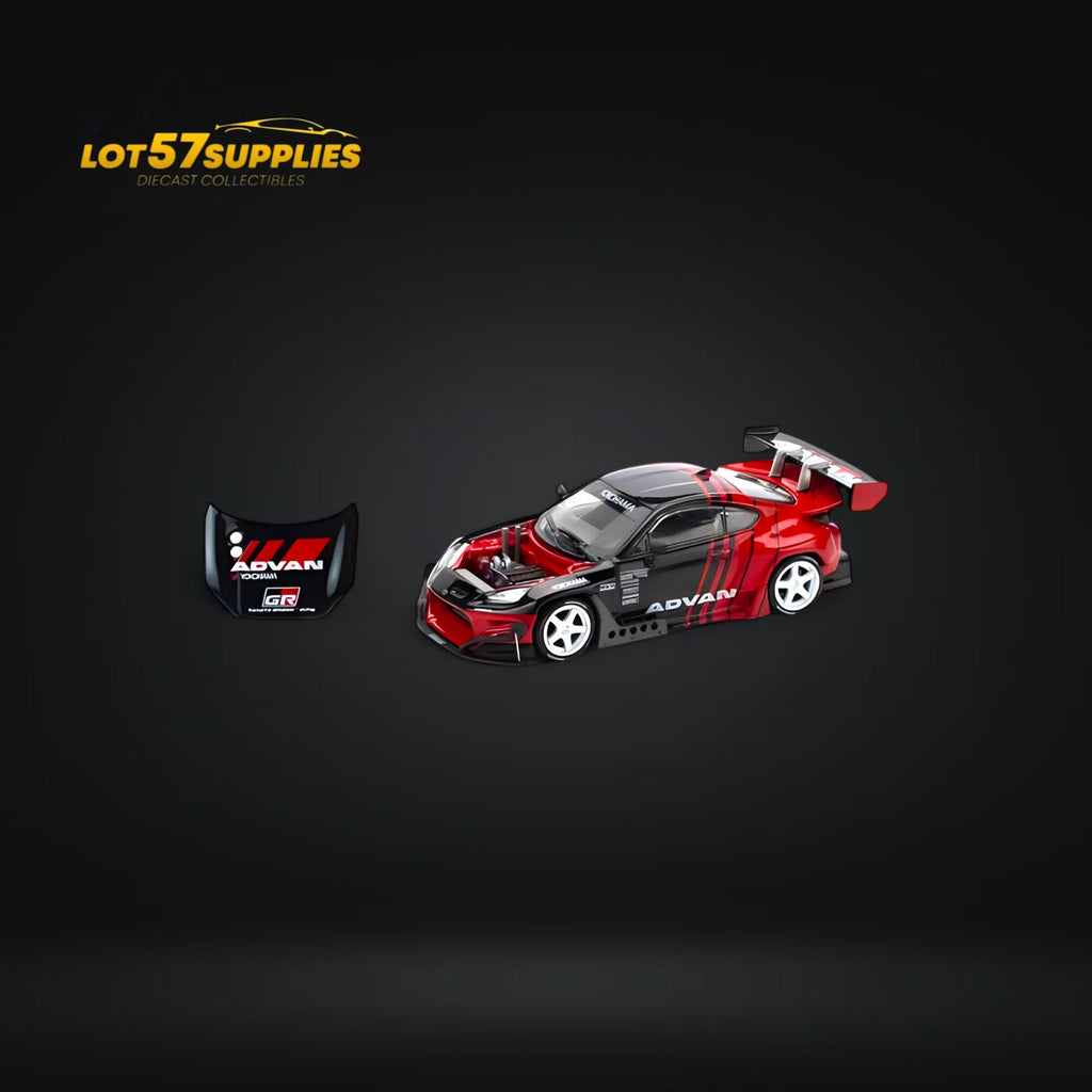 (Pre-Order) PopRace PANDEM GR86 - ADVAN 1:64 - Collectors World Toys