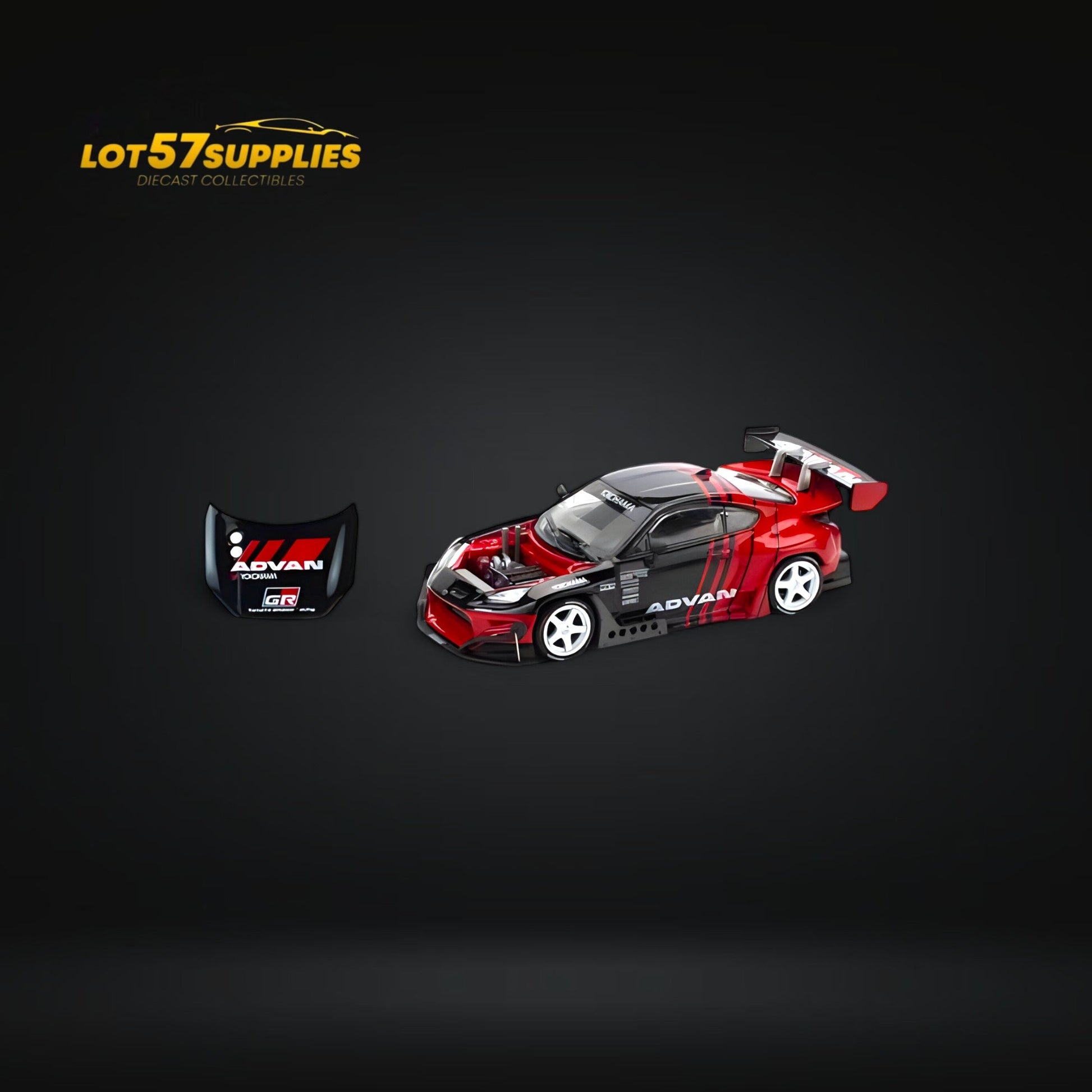 (Pre-Order) PopRace PANDEM GR86 - ADVAN 1:64