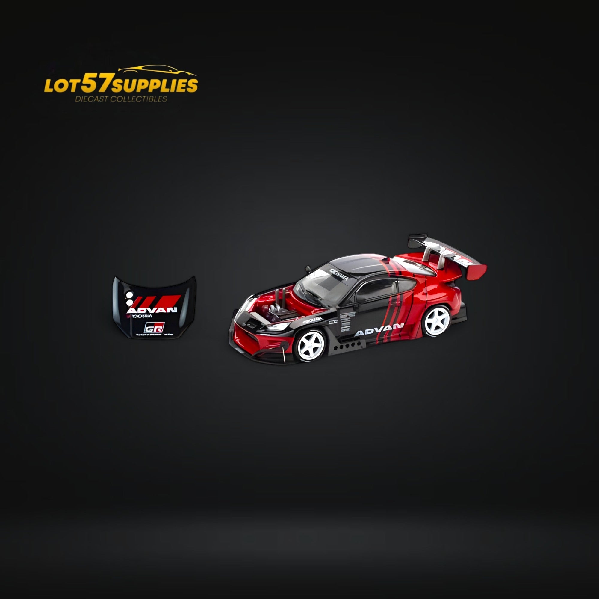 (Pre-Order) PopRace PANDEM GR86 - ADVAN 1:64 - Collectors World Toys