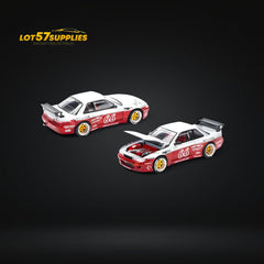 (Pre-Order) PopRace PANDEM SILVIA S13 - MOONTECH RED - Collectors World Toys