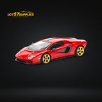 (Pre-Order) PopRace LAMBORGHINI COUNTACH LPI-800 - ROSSO - Collectors World Toys