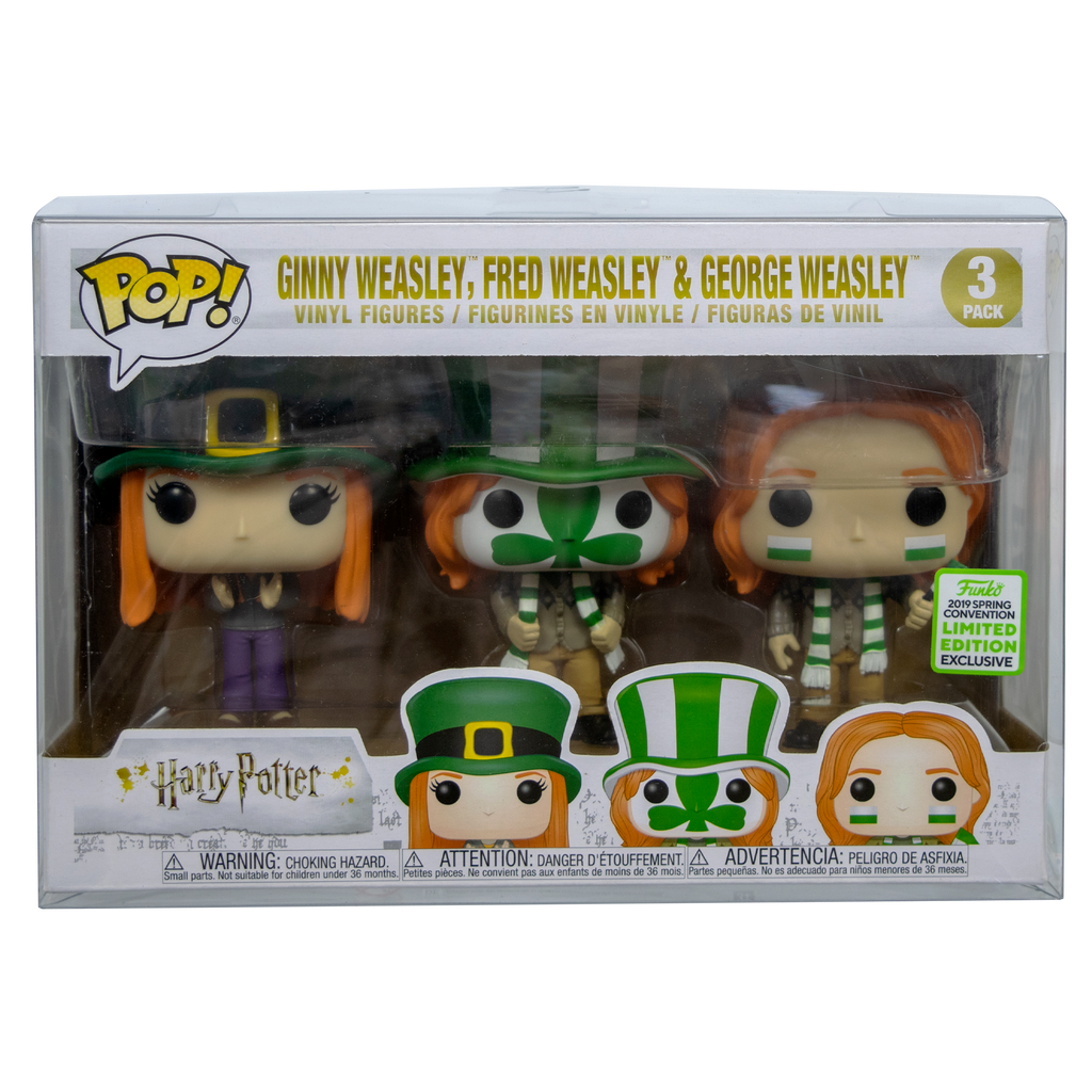 3-Pack Weasley Quidditch PopShield WHOLESALE - Collectors World Toys