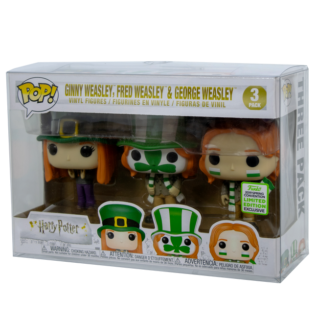 3-Pack Weasley Quidditch PopShield WHOLESALE - Collectors World Toys Hover Image