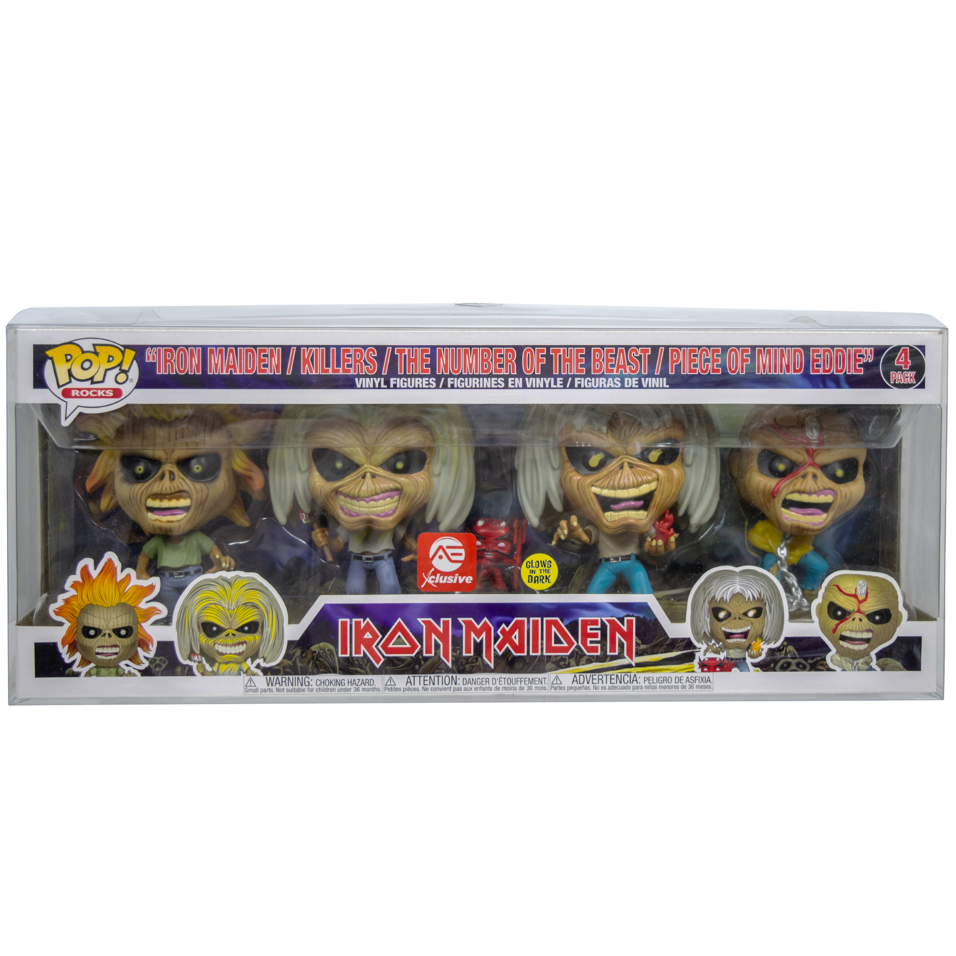 4-Pack Iron Maiden 2020 PopShield WHOLESALE