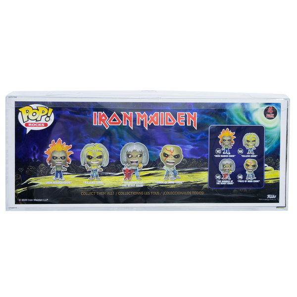 4-Pack Iron Maiden 2020 PopShield Protector