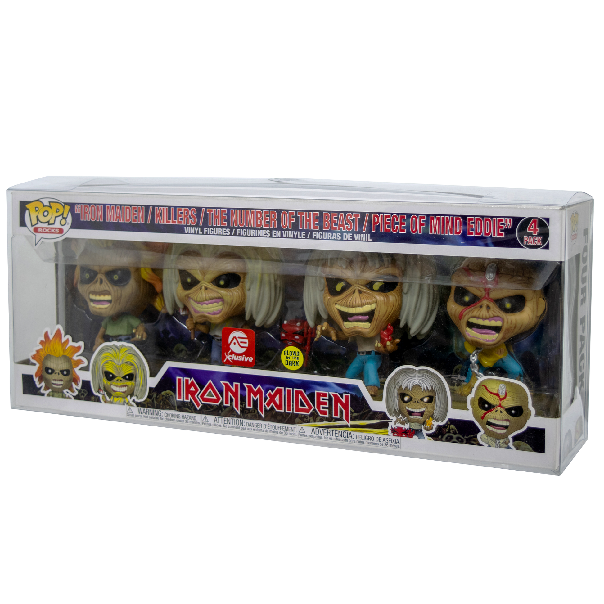4-Pack Iron Maiden 2020 PopShield WHOLESALE