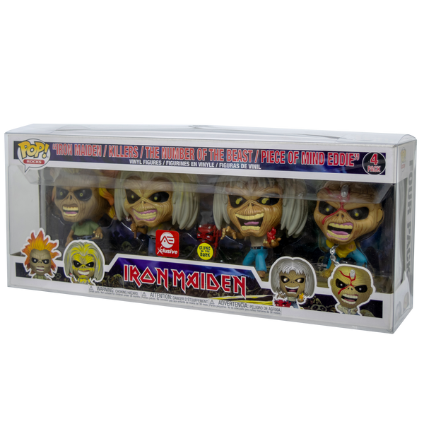 4-Pack Iron Maiden 2020 PopShield Protector