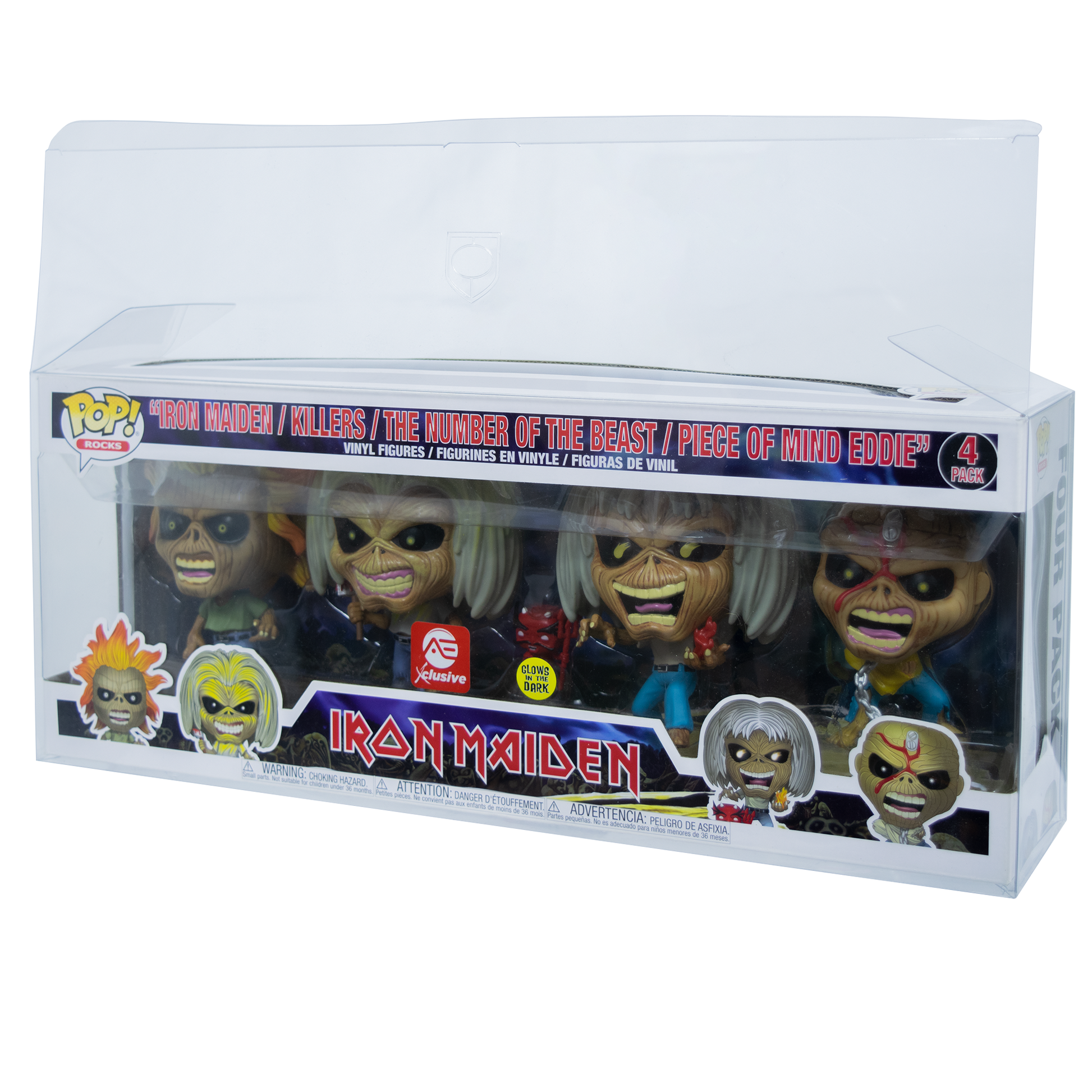 4-Pack Iron Maiden 2020 PopShield WHOLESALE
