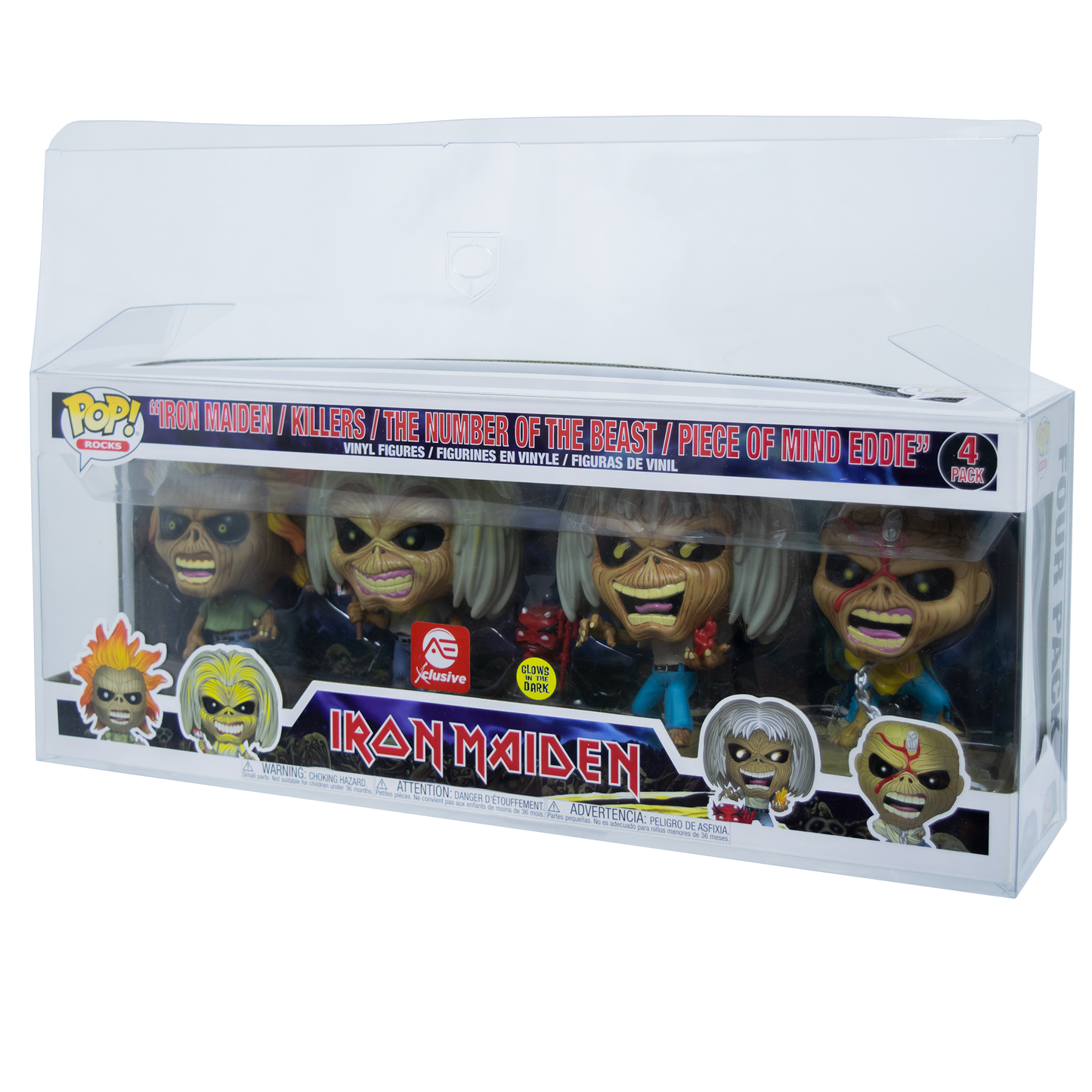 4-Pack Iron Maiden 2020 PopShield Protector
