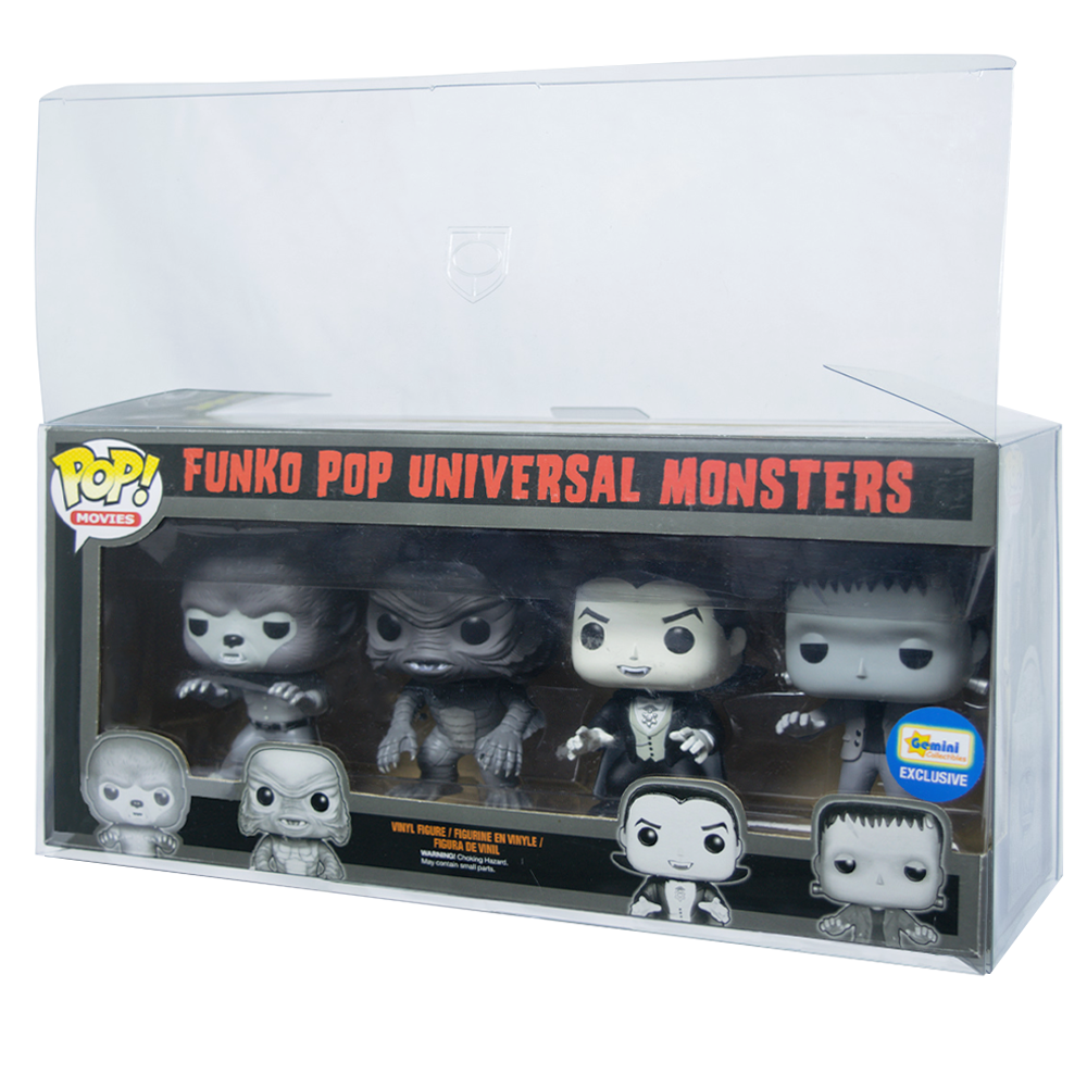 4-Pack Old Style PopShield WHOLESALE - Collectors World Toys