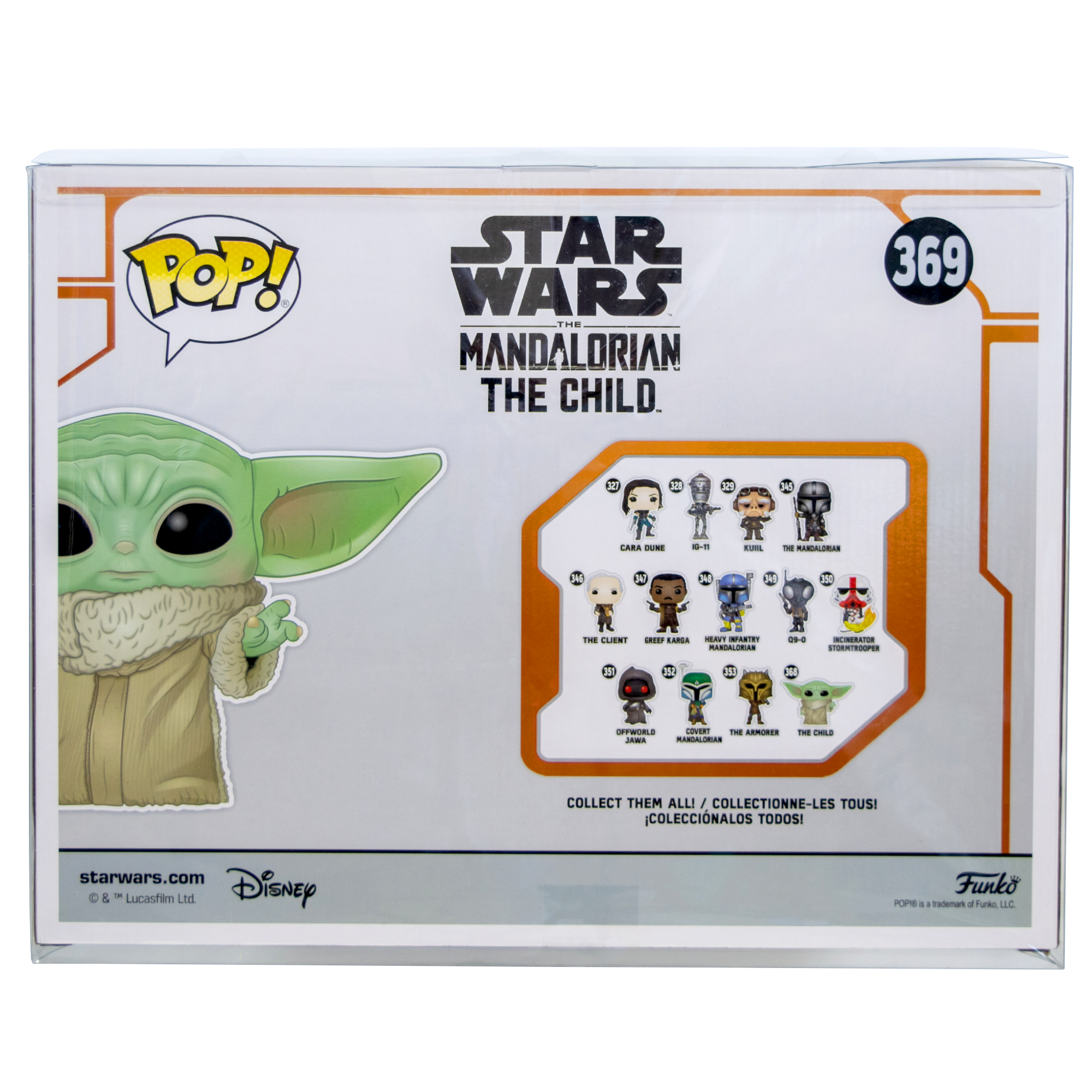 10" Baby Yoda PopShield Protector - Collectors World Toys