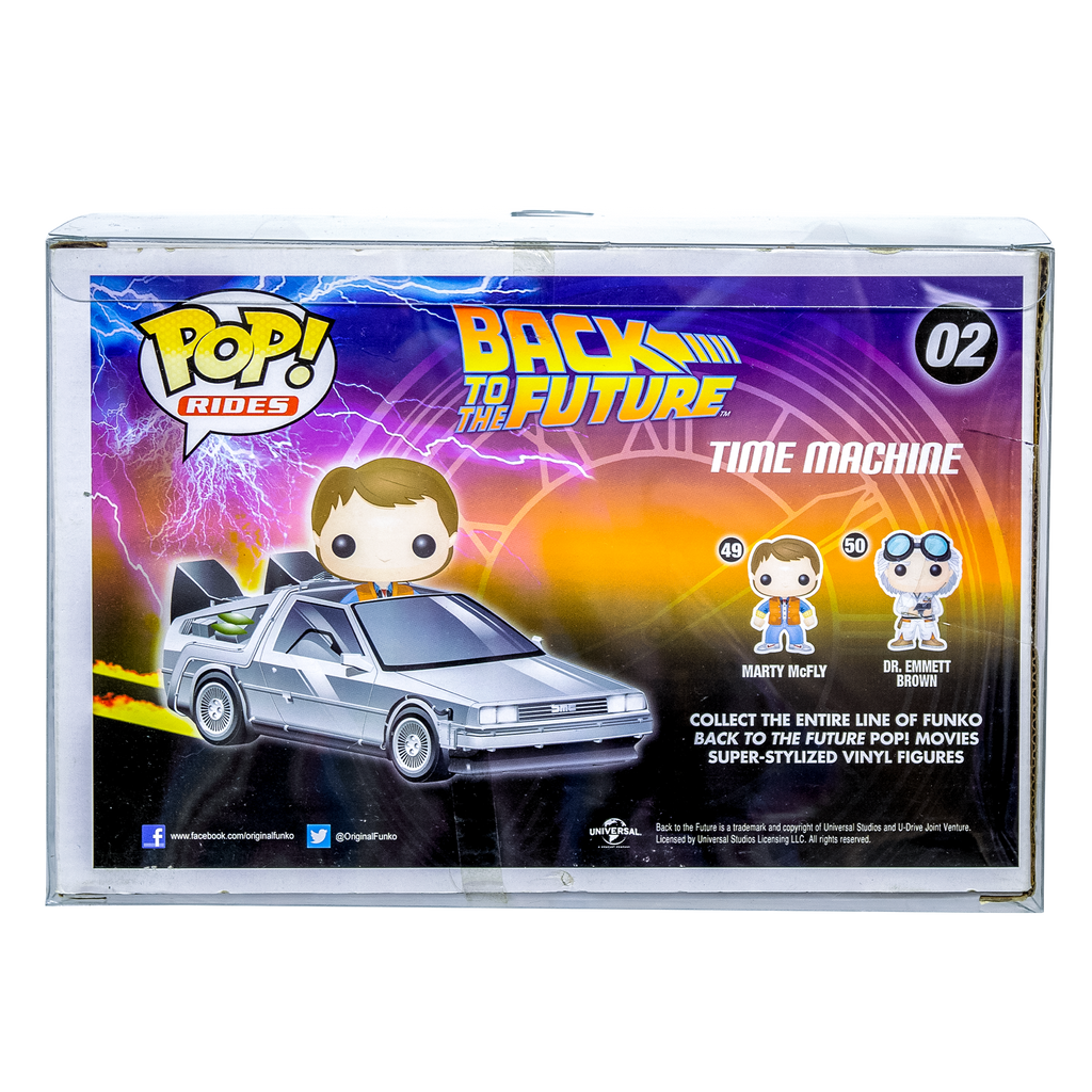 Batmobile/Time Machine PopShield WHOLESALE - Collectors World Toys