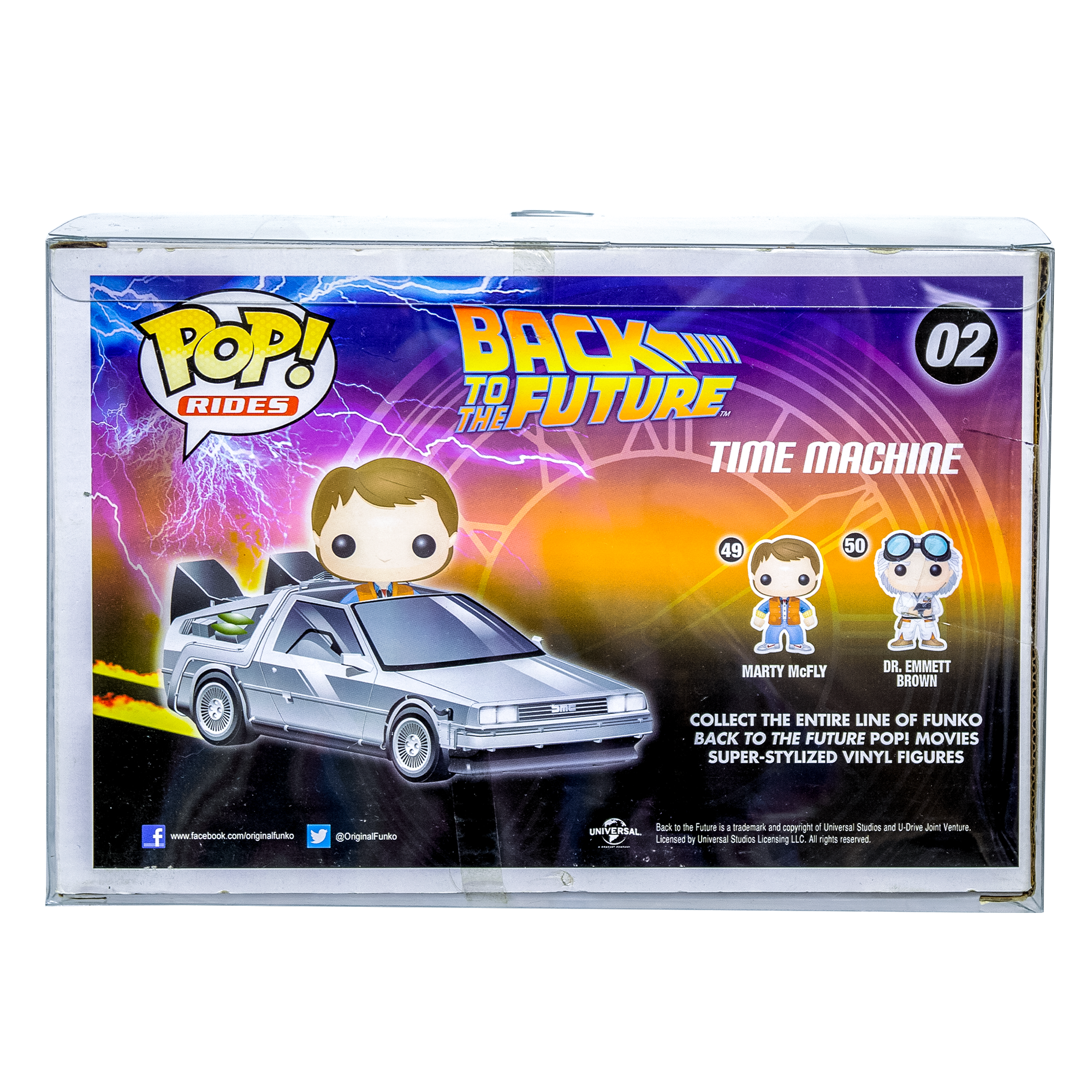 Batmobile/Time Machine PopShield Protector