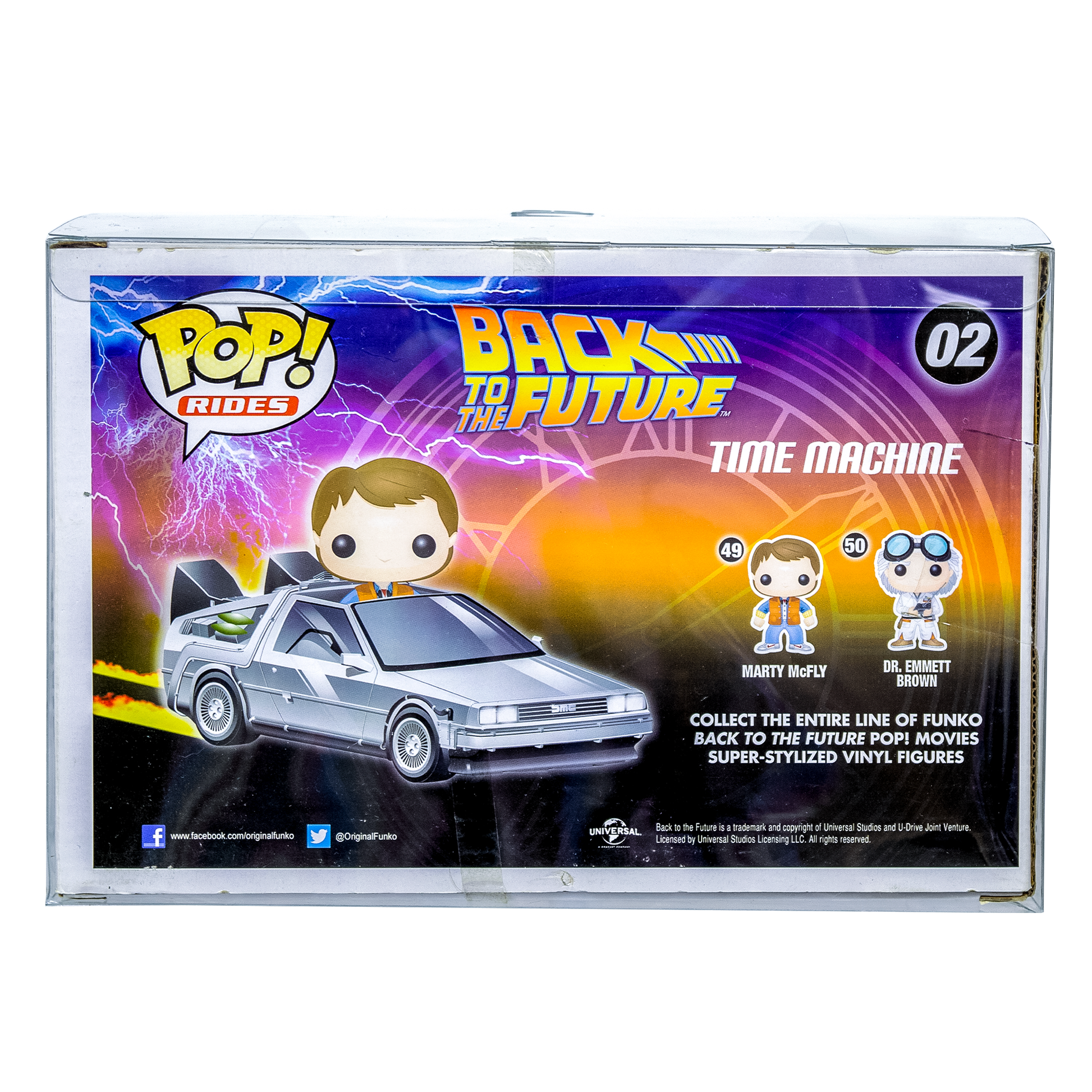 Batmobile/Time Machine PopShield Protector