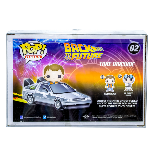 Batmobile/Time Machine PopShield Protector