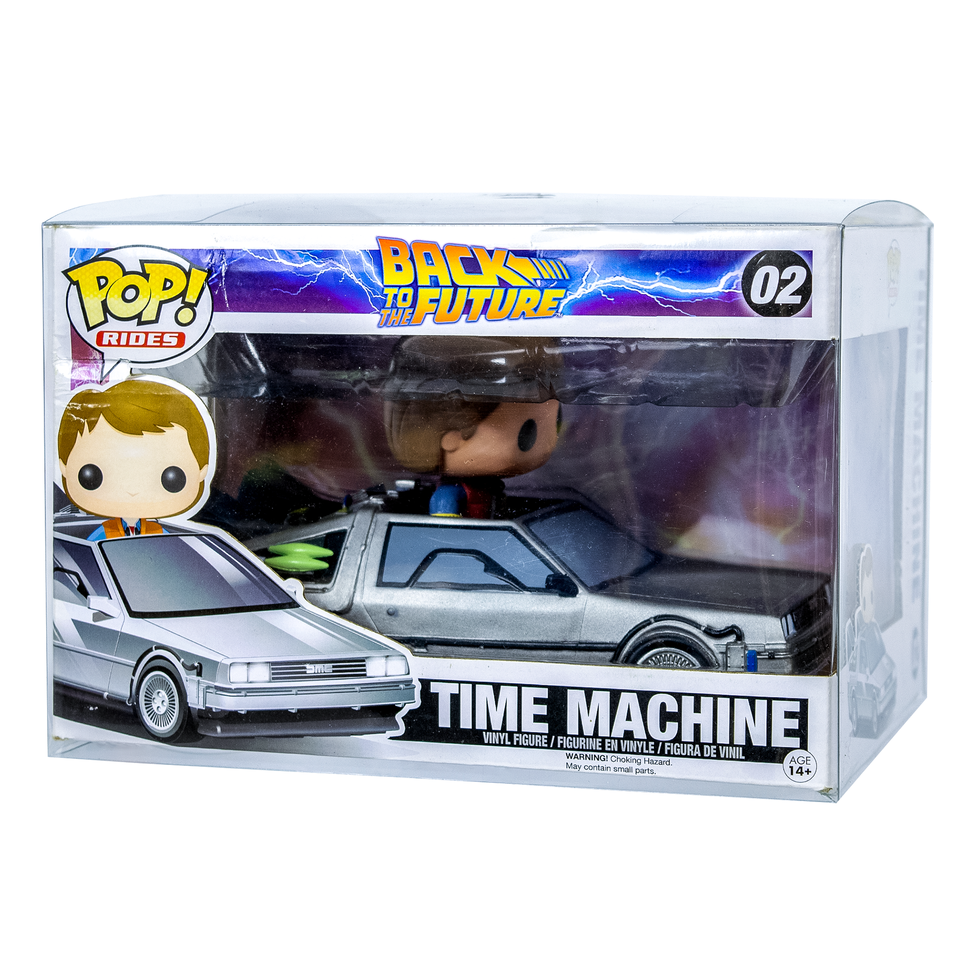 Batmobile/Time Machine PopShield Protector Main image