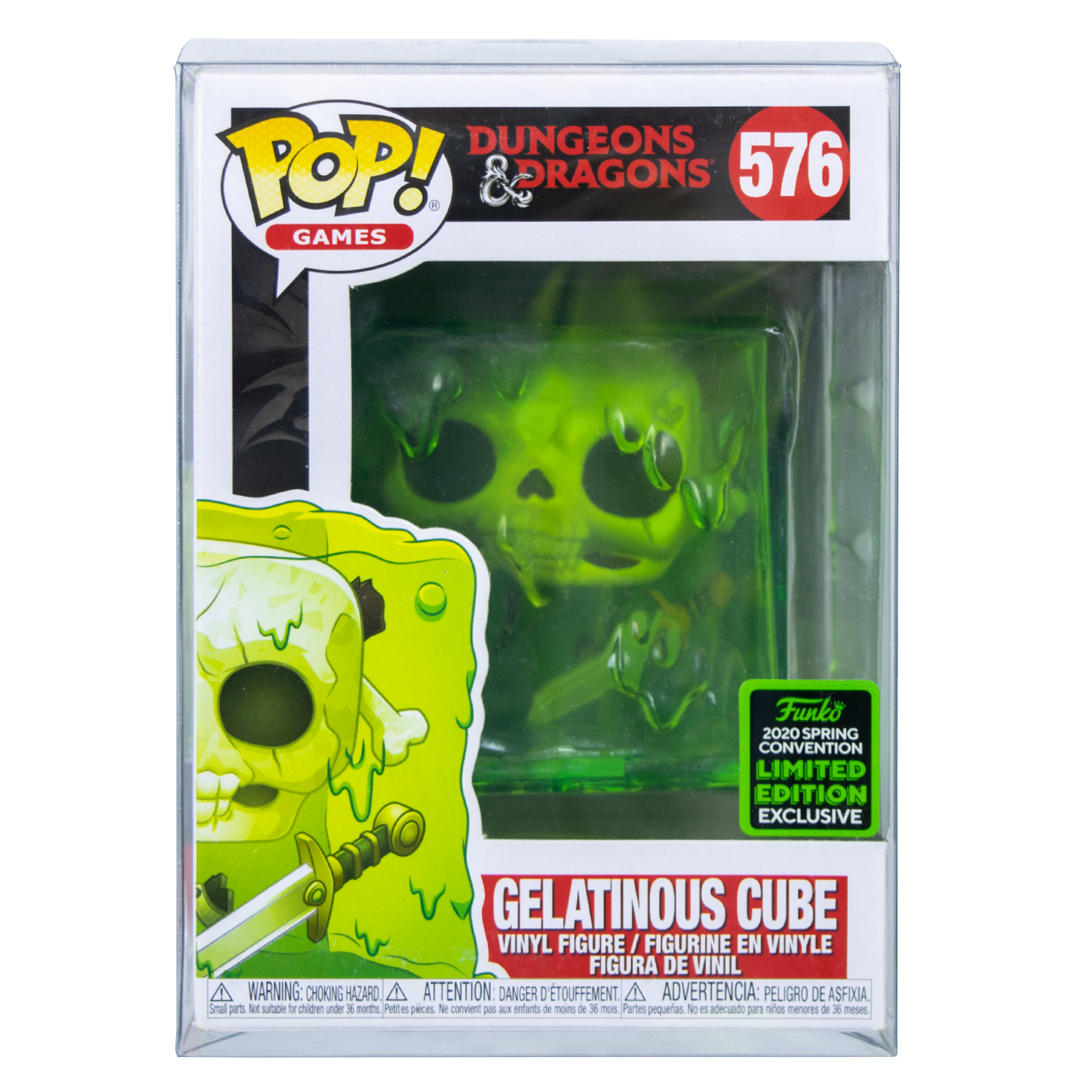Gelatinous Cube PopShield Protector - Collectors World Toys