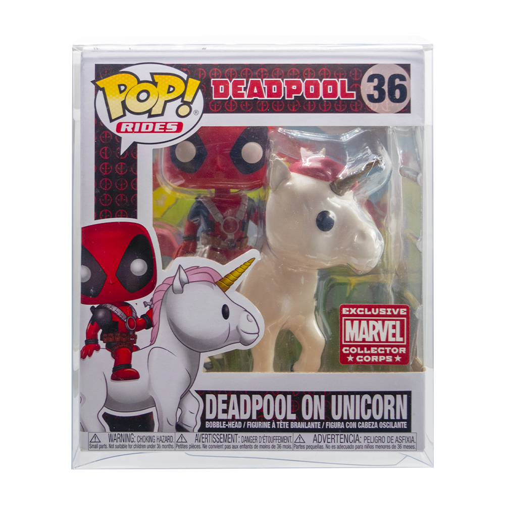 Deadpool on Unicorn/Kylo Tie Fighter PopShield WHOLESALE - Collectors World Toys