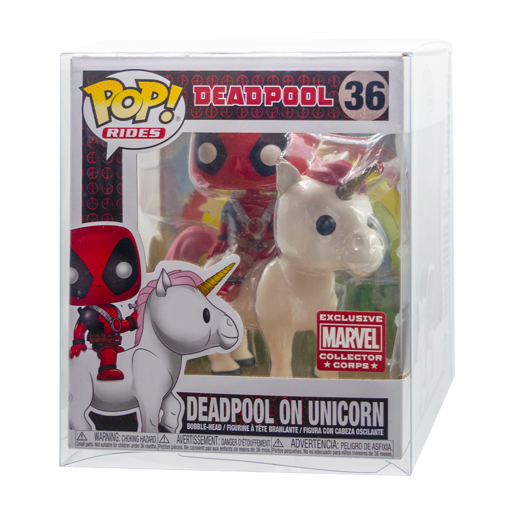 Deadpool on Unicorn/Kylo Tie Fighter PopShield WHOLESALE - Collectors World Toys