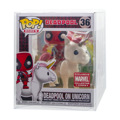 Deadpool on Unicorn/Kylo Tie Fighter PopShield Protectors