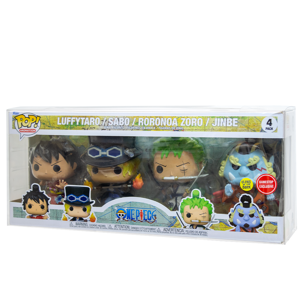4-Pack Demon Slayer/One Piece PopShield Protector Main image