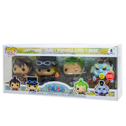 4-Pack Demon Slayer/One Piece PopShield Protector